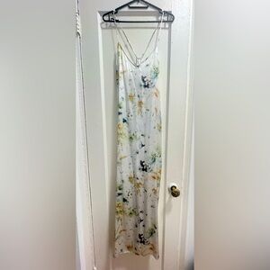 Zara long silky dress